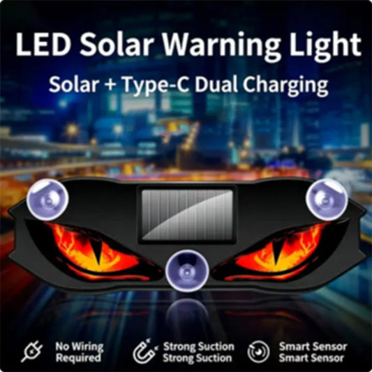 ⏳Limited-time 50% off⏰Solar-Powered LED Car Warning Light🚗🔆