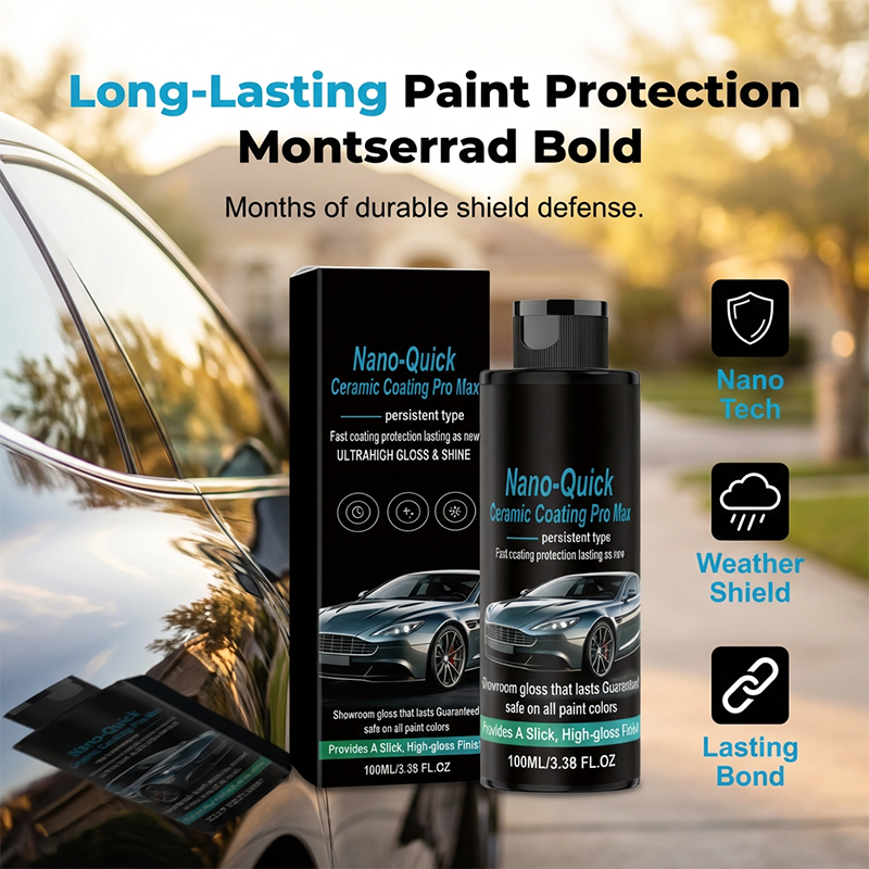 🥳2026 HOT SALE🥳💞50K+ SOLD! 🚗✨ 54% OFF! Nano Ceramic Spray – Adds deep gloss & water‑beading protection. Spray & wipe – easy finishing step for any wash! 🛡️💧