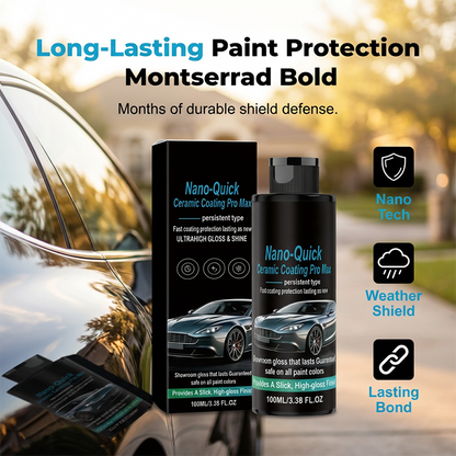 🥳2026 HOT SALE🥳💞50K+ SOLD! 🚗✨ 54% OFF! Nano Ceramic Spray – Adds deep gloss & water‑beading protection. Spray & wipe – easy finishing step for any wash! 🛡️💧