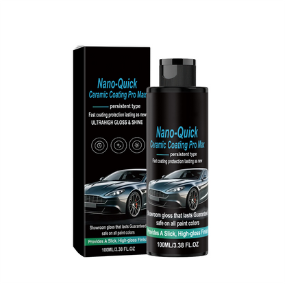 🥳2026 HOT SALE🥳💞50K+ SOLD! 🚗✨ 54% OFF! Nano Ceramic Spray – Adds deep gloss & water‑beading protection. Spray & wipe – easy finishing step for any wash! 🛡️💧