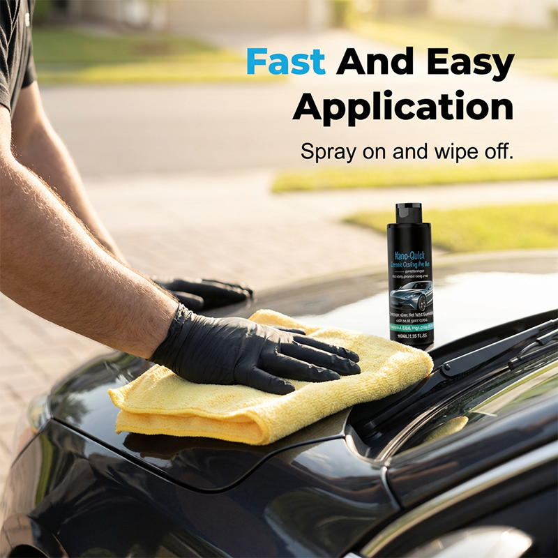 🥳2026 HOT SALE🥳💞50K+ SOLD! 🚗✨ 54% OFF! Nano Ceramic Spray – Adds deep gloss & water‑beading protection. Spray & wipe – easy finishing step for any wash! 🛡️💧