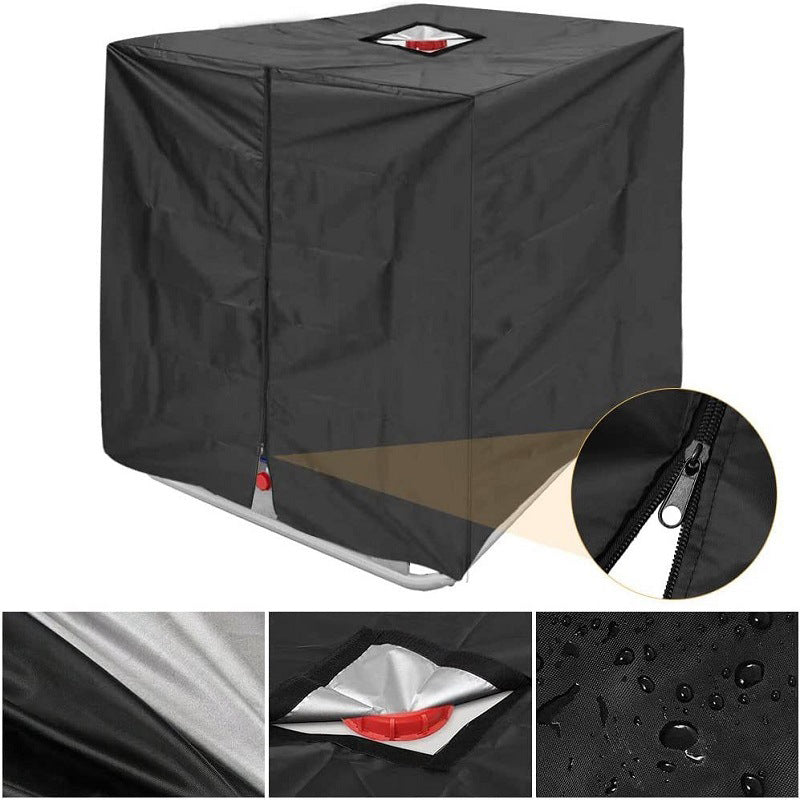🔥 Limited Time 55% OFF! Safeguard Your Water Quality! 💦 Waterproof Outdoor IBC Tote Cover – Heavy-Duty, UV-Resistant & All-Weather Protection ✨