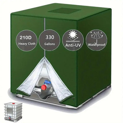🔥 Limited Time 55% OFF! Safeguard Your Water Quality! 💦 Waterproof Outdoor IBC Tote Cover – Heavy-Duty, UV-Resistant & All-Weather Protection ✨