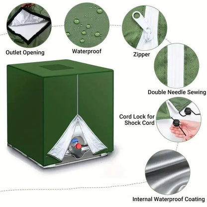 🔥 Limited Time 55% OFF! Safeguard Your Water Quality! 💦 Waterproof Outdoor IBC Tote Cover – Heavy-Duty, UV-Resistant & All-Weather Protection ✨