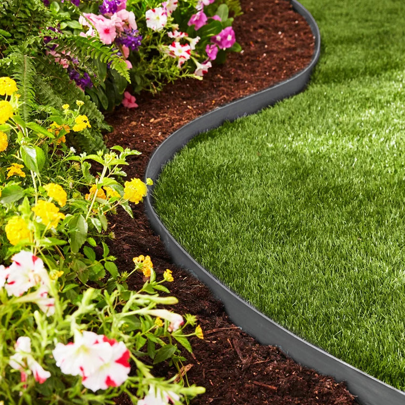 ⏳🔥LIMITED-TIME 50% OFF! ⏰Garden Edging Roll 10m with 30 Pegs🏡Roll It Out, Peg It Down – Neat Borders in Minutes ✨