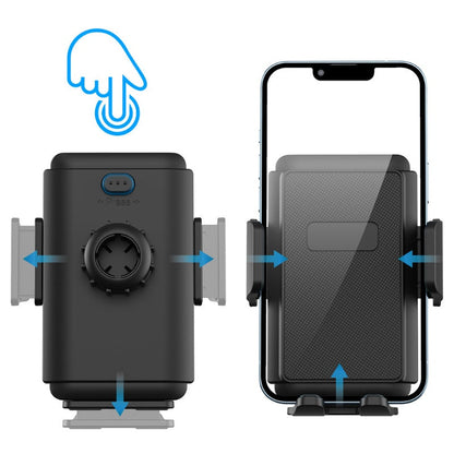 🚗📱 Bendable car phone holder – 360° rotation, one-hand use, strong suction!