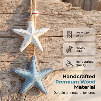 Rustic Wooden Marine Hanging Ornament