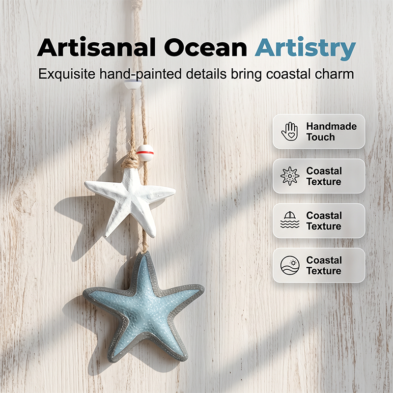 Rustic Wooden Marine Hanging Ornament