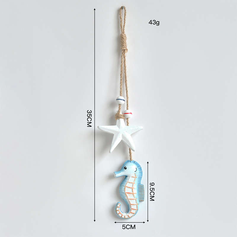 Rustic Wooden Marine Hanging Ornament