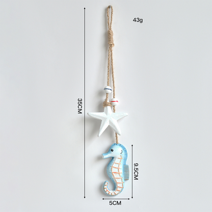 Rustic Wooden Marine Hanging Ornament