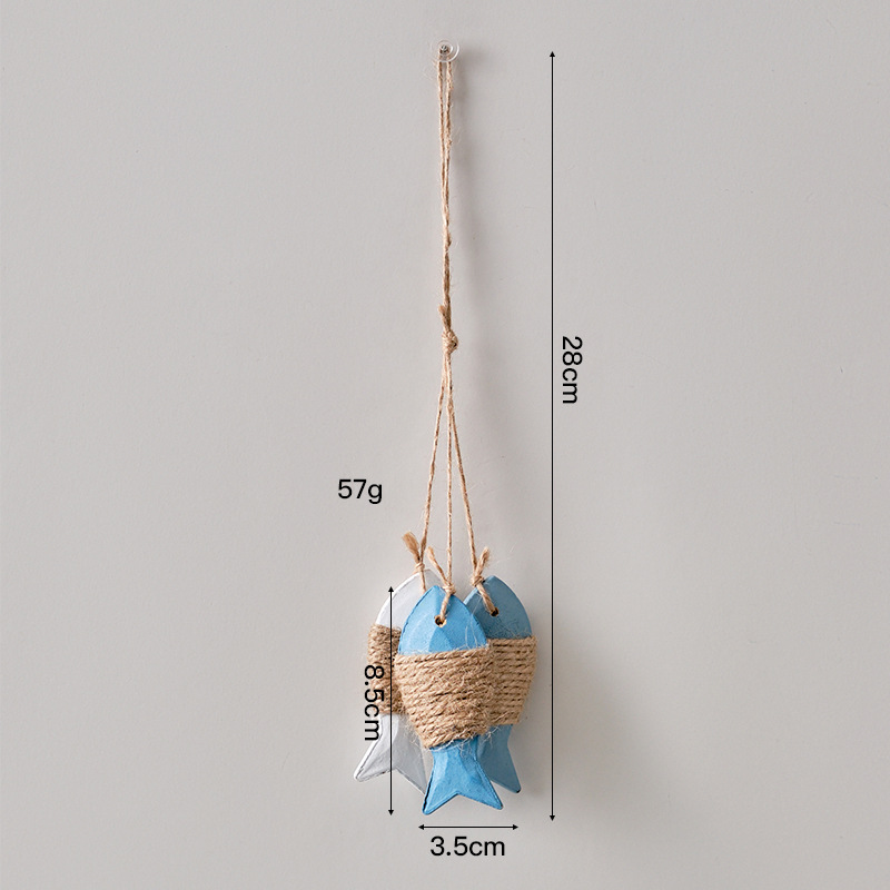 Rustic Wooden Marine Hanging Ornament