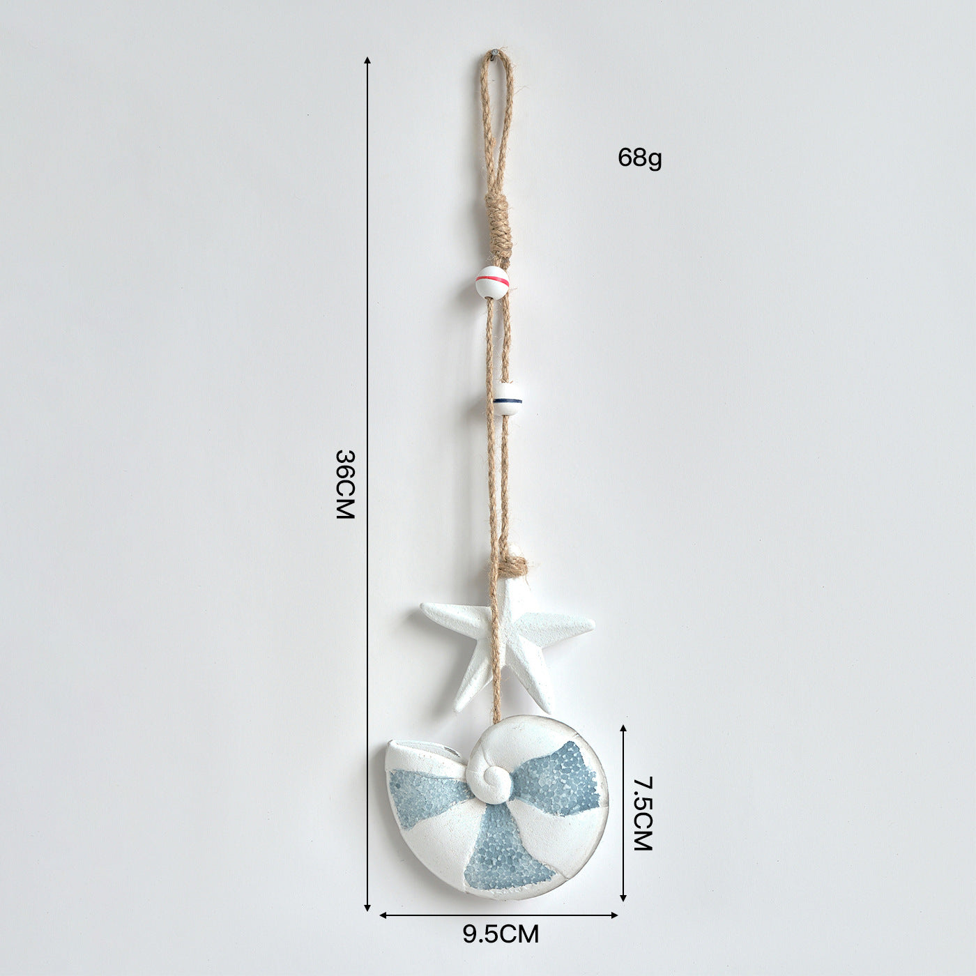 Rustic Wooden Marine Hanging Ornament