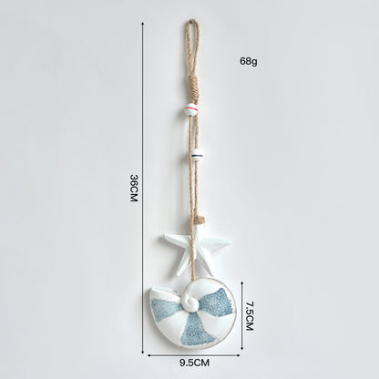 Rustic Wooden Marine Hanging Ornament