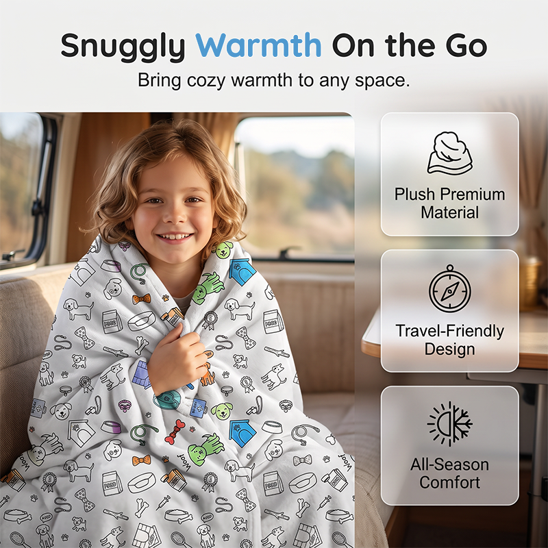 😍Last Day Hot Sales - save 69% OFF🎁 Personalised Colouring Blanket – The Unique DIY Gift They’ll Love