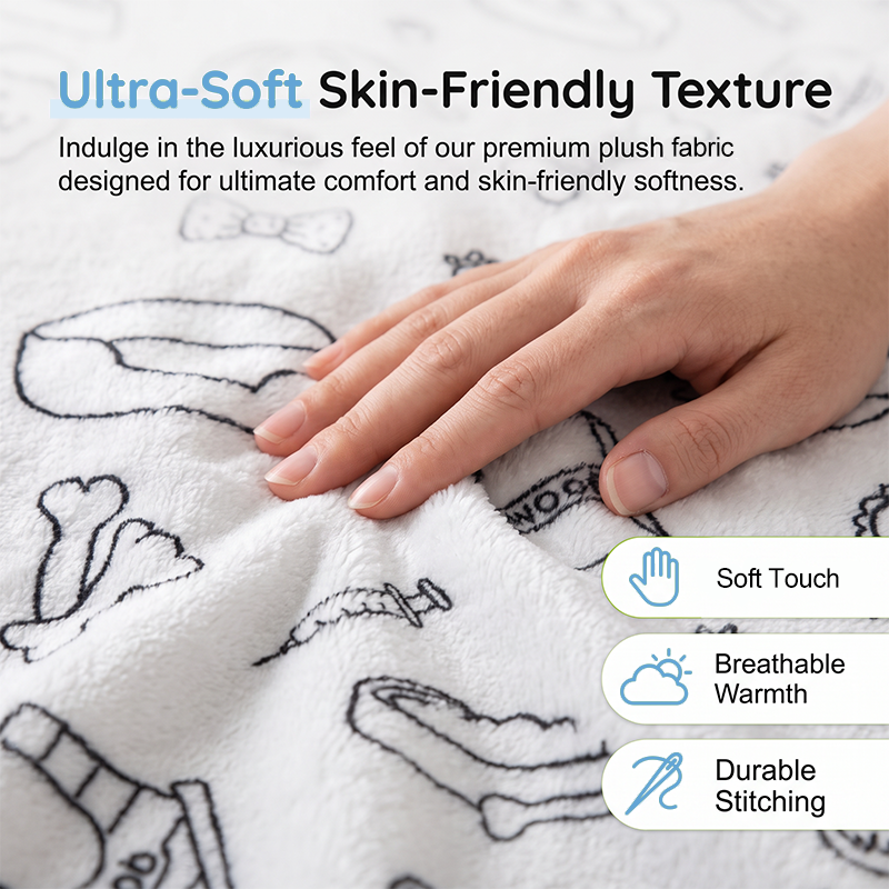 😍Last Day Hot Sales - save 69% OFF🎁 Personalised Colouring Blanket – The Unique DIY Gift They’ll Love