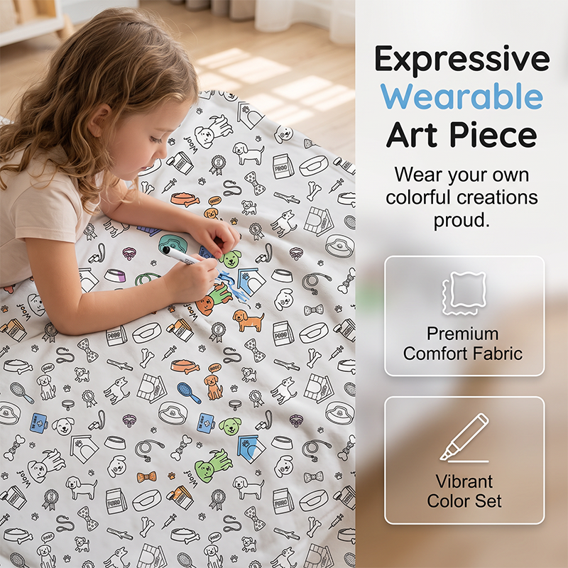 😍Last Day Hot Sales - save 69% OFF🎁 Personalised Colouring Blanket – The Unique DIY Gift They’ll Love