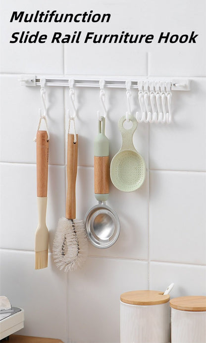 ⏳🔥LIMITED-TIME 50% OFF! ⏰💯Multifunctional Slide Rail Hook🛍️