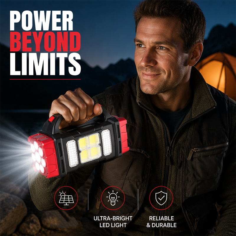 📢📢50% OFF !! ⏰Multifunctional Portable Handheld Spotlight
