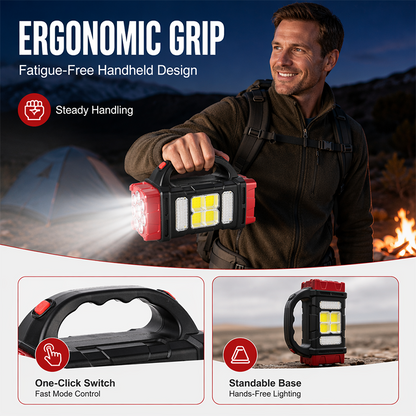 📢📢50% OFF !! ⏰Multifunctional Portable Handheld Spotlight