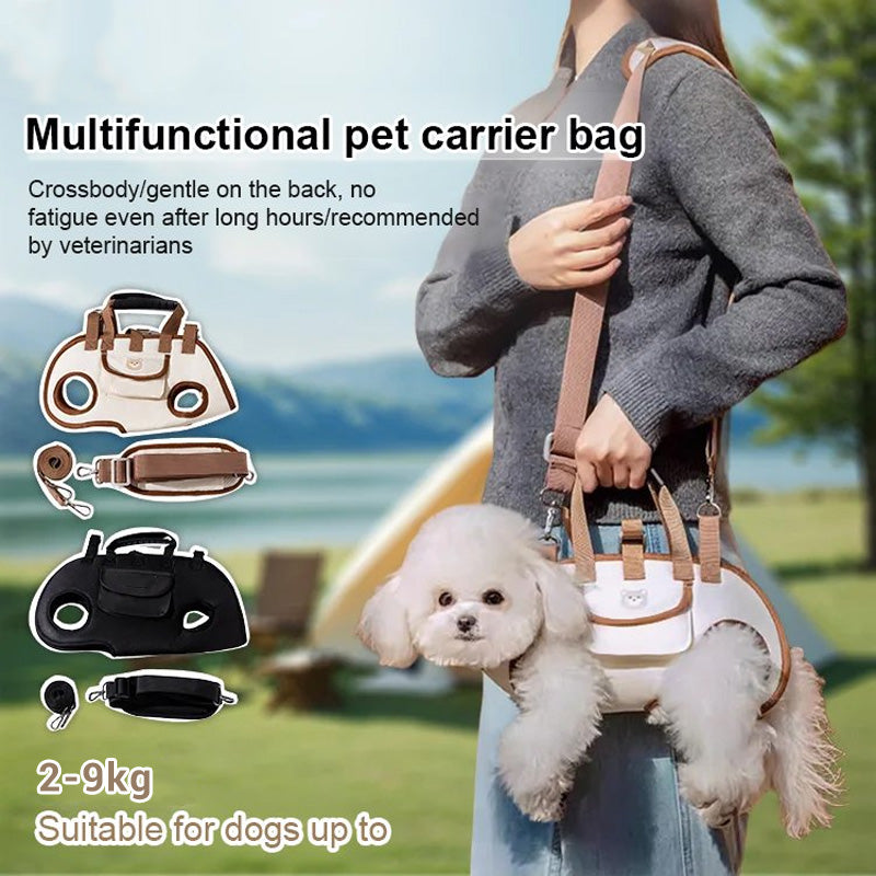 Carry Small Pets Instantly! Breathable Pet Carrier Sling