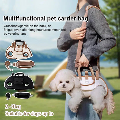 Carry Small Pets Instantly! Breathable Pet Carrier Sling