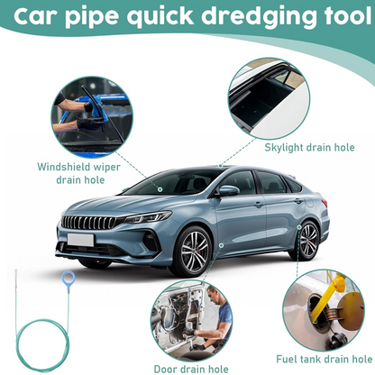 🚗Auto Sunroof Drain Cleaning Tool – Reach Hidden Clogs & Clean Hard-To-Reach Pipes Easily ✨
