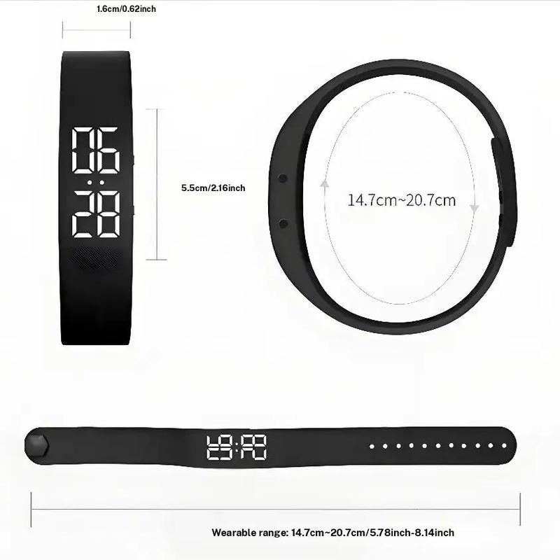 SmartSense Fitness Band | Pedometer, Calorie Tracker, Vibration Alarm