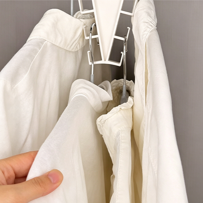 🗄️👕Space-Saving Triangle Closet Hanger | Double Your Wardrobe Storage