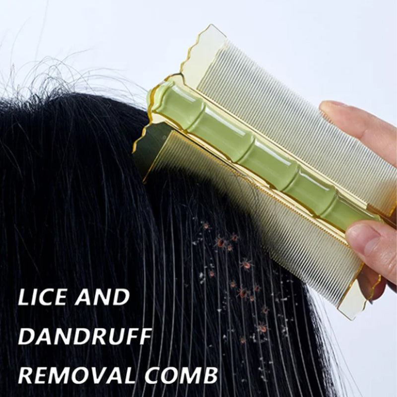 🎉🎁BUY 1 GET 1 FREE🔥Bamboo Styling Double-Sided Fine Teeth Comb