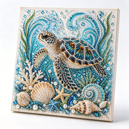 ⏳Limited-time 50% off⏰Creative Ocean Life DIY Faux Pearl Painting Kit🎁🐳