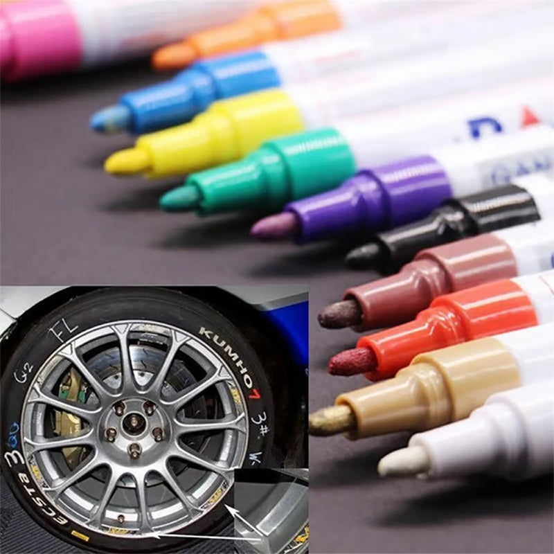 🔥HOT SALE 50%OFF🚗Oil-Based Waterproof Tire Paint Marker