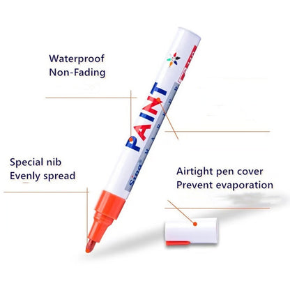 🔥HOT SALE 50%OFF🚗Oil-Based Waterproof Tire Paint Marker