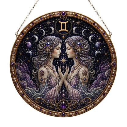 🔥LIMITED TIME 50% OFF! – ✨ Premium 3D Pearl 12 Zodiac Signs Art Kit | Luxury Flocked Canvas with Scratch-Resistant Non-Fading Pearl Beads DIY Handmade Astrology Decor ♈🌙💎