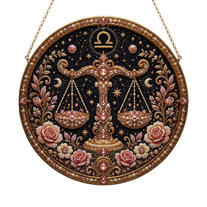 🔥LIMITED TIME 50% OFF! – ✨ Premium 3D Pearl 12 Zodiac Signs Art Kit | Luxury Flocked Canvas with Scratch-Resistant Non-Fading Pearl Beads DIY Handmade Astrology Decor ♈🌙💎
