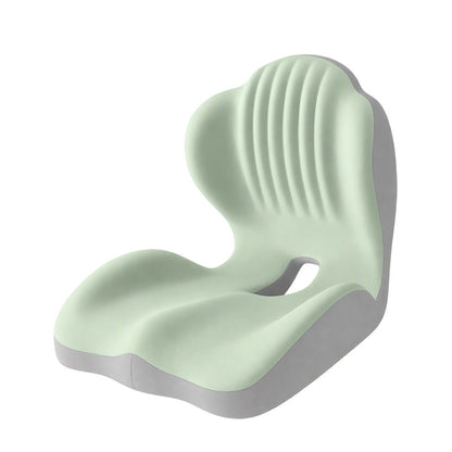 🪑🔧 2026 NEW: 50% OFF – Ergonomic Lumbar Cushion – Memory Foam – Spine Alignment – Pressure Relief – Skin-friendly Milk Silk – Universal – For Office, Car & Home 🛋️✨💪