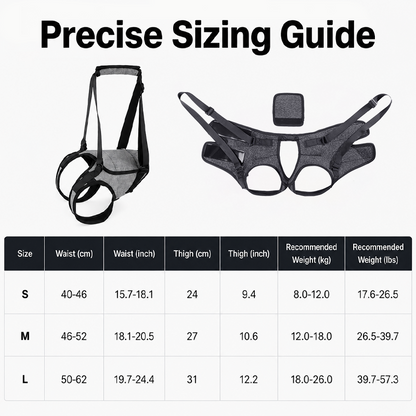 Adjustable Dog Rear Leg Support Harness
