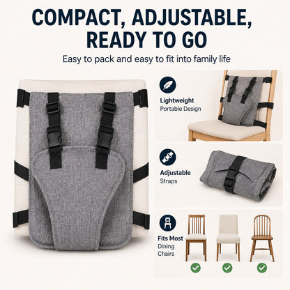 🎁🔥Last day sale 50% OFF🔥  👶Portable Baby High Chair Safety Harness Strap