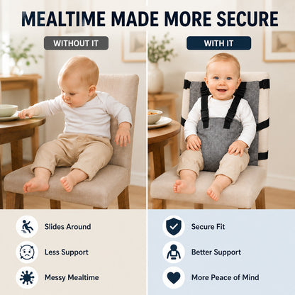 🎁🔥Last day sale 50% OFF🔥  👶Portable Baby High Chair Safety Harness Strap