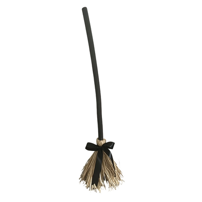 📢📢50% OFF !!⏰🧙 Animated Witch Broom Halloween Decoration with Lights and Sound