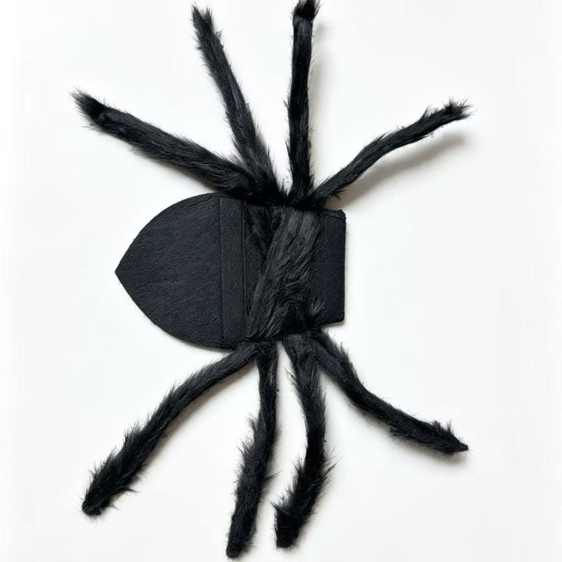 🎃HALLOWEEN SALE ONLY￡10.99!! 🦇Halloween Pet Spider Costume Scary Plush Dog Cat Transformation Outfit🐱🐶