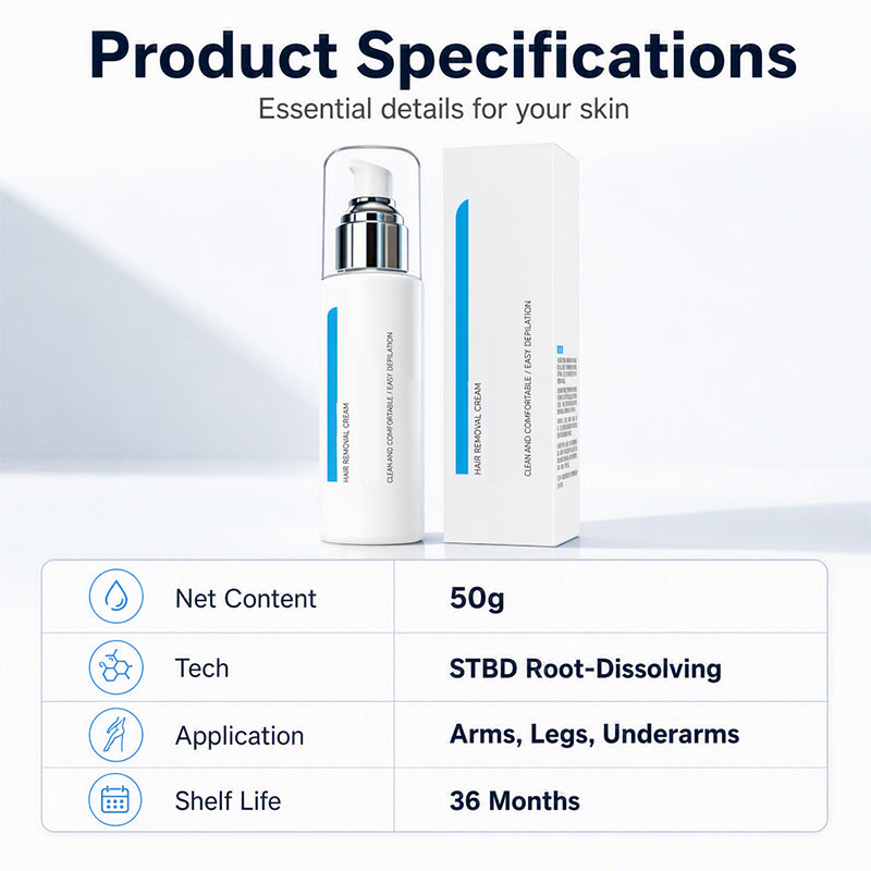 🔥🎁 Buy 1, get 1 free! 🥳💞 Over 50,000 sold! ⚡❄️ Refreshing hair removal cream for sensitive skin