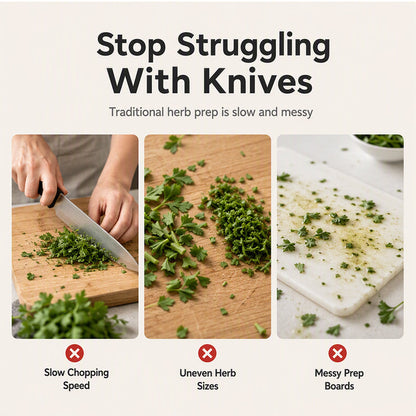 ⏳Time-Limited Special⏰Multi-Blade Herb Scissors – Stainless Steel Blades & Comfortable Grip for Easy Herb Prep ✂️🌿