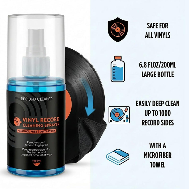 🔥Anti-Static Vinyl Record Cleaning Spray