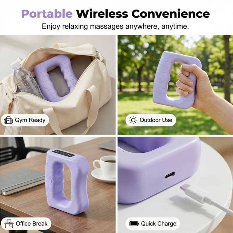🔥 Limited Time Deal – Handheld Body Shaping Vibration Massager 💆‍♀️✨ | 5-Speed Full-Body Massage Tool for Legs, Arms & Waist