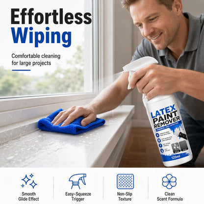🔥 LIMITED TIME DEAL – Fast-Acting Latex Paint Remover Spray | 60-Second Paint Dissolver for Glass, Tile & Metal Surfaces 🧽✨