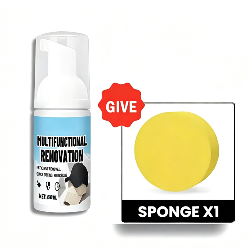 No‑Rinse Baseball Cap Foam Cleaner
