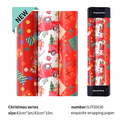 🎄 🎁 Christmas Wrapping Paper for Holiday Gifts – Festive Prints, Smooth Foldability & Elegant Holiday Patterns ✨
