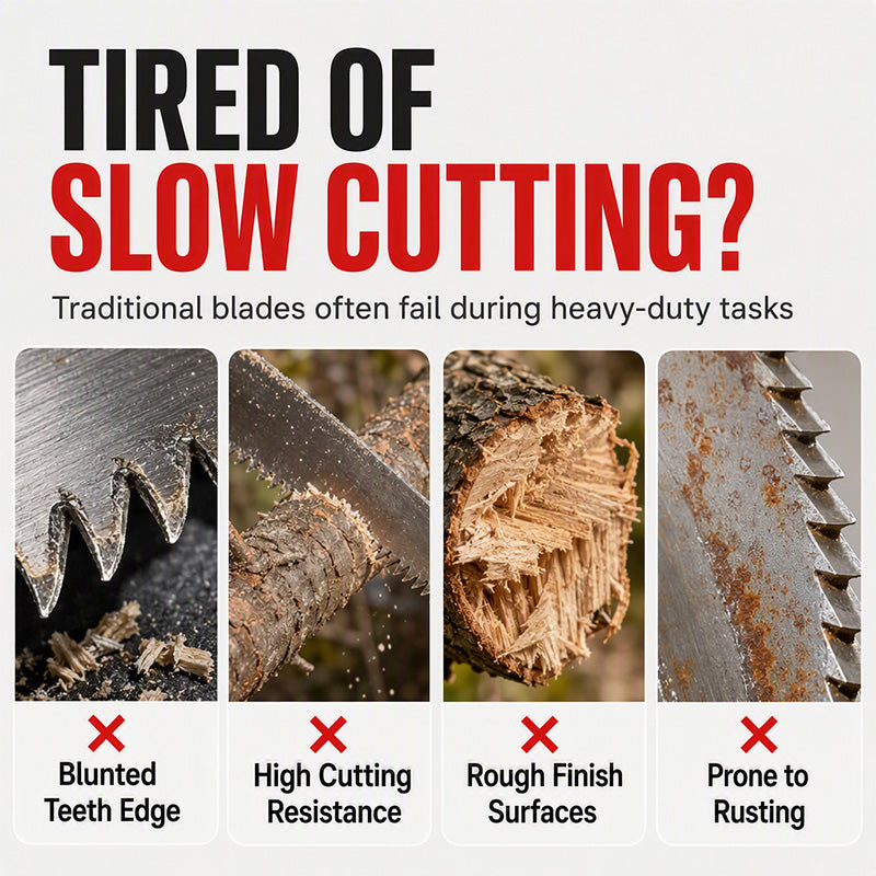 ⏳🔥LIMITED-TIME 50% OFF! ⏰Universal Replacement Reciprocating Saw Blades