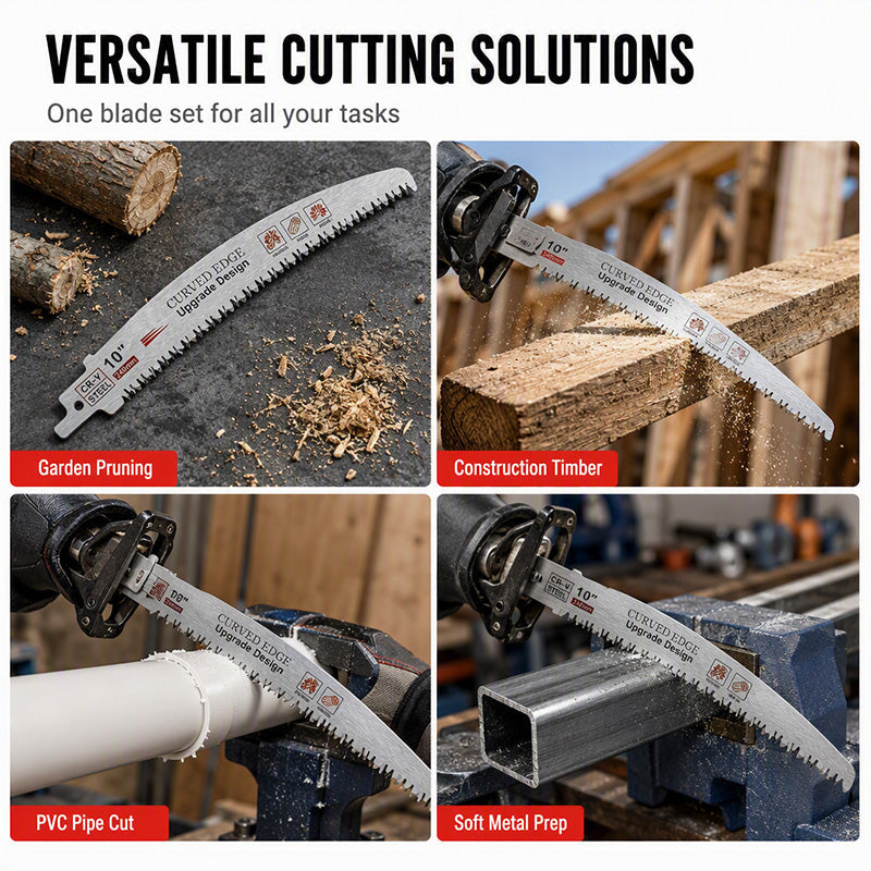 ⏳🔥LIMITED-TIME 50% OFF! ⏰Universal Replacement Reciprocating Saw Blades