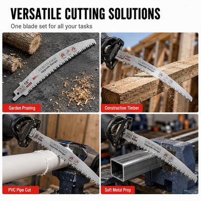 ⏳🔥LIMITED-TIME 50% OFF! ⏰Universal Replacement Reciprocating Saw Blades